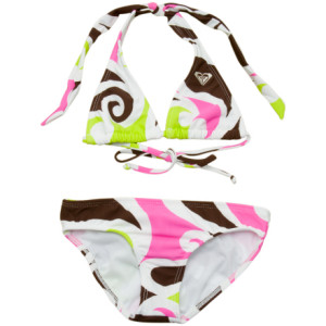 Roxy Sandy Swell Northshore Bikini - Girls'