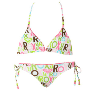 Roxy Puzzle Piece Summer Breeze Bikini Girls