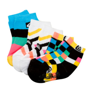 Quiksilver Cool Out Crew Sock - Toddler - 3 Pack