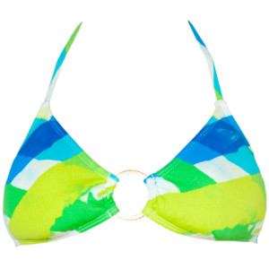 Roxy Born To Be Wild Flower Bra Bikini Top - Women's