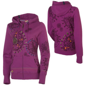 Roxy Green Eyes Full-Zip Hooded Sweatshirt - Women's
