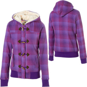 Roxy Park City Button-Up Hooded Sweatshirt - Women's