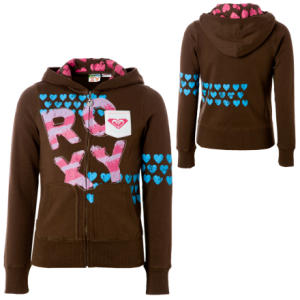 Roxy Santa Monicool Full-Zip Hooded Sweatshirt - Girls'