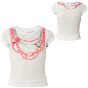 Roxy Slip N Slide Shirt - Short-Sleeve - Little Girls'