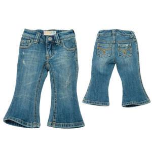 Roxy Delancy Deluxe Flare Denim Pant - Infant Girls'