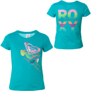 Roxy Boom Box T-Shirt - Short-Sleeve - Little Girls'