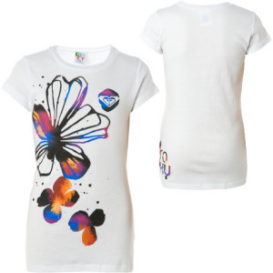 Roxy Glossy T-Shirt - Short-Sleeve - Girls'