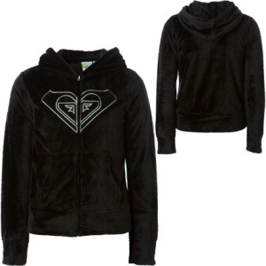Roxy Snowball Full-Zip Hooded Sweatshirt - Girls'