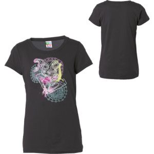 Roxy Crochet T-Shirt - Short-Sleeve - Girls'