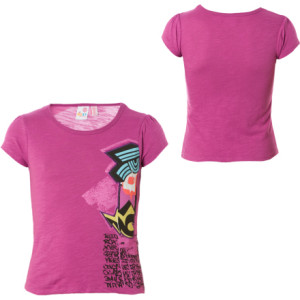 Roxy Cougar T-Shirt - Short-Sleeve - Little Girls'
