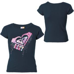 Roxy Hugs N Stuff T-Shirt - Short-Sleeve - Little Girls'