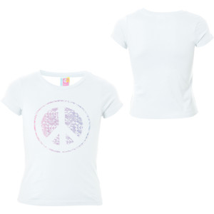 Roxy Peaceful T-Shirt - Short-Sleeve - Little Girls'