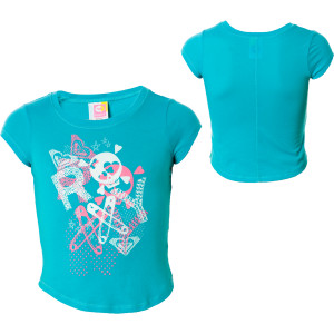 Roxy Rock City Shirt - Short-Sleeve - Little Girls'