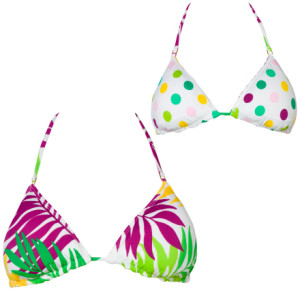 Raisins Bali Bliss Slide Bra Reversible Top - Women's