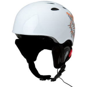 Red Hi-Fi Audex Subwoofer Helmet