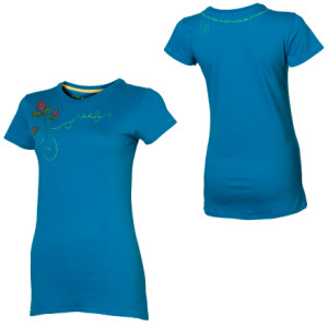 Reef Leaf Logo T-Shirt - Short Sleeve - Women's