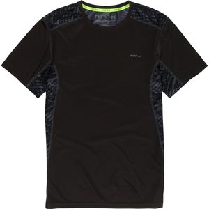 RPX Poly Knit with Printed Mesh Back Crewneck Short-Sleeve T-Shirt - Men's