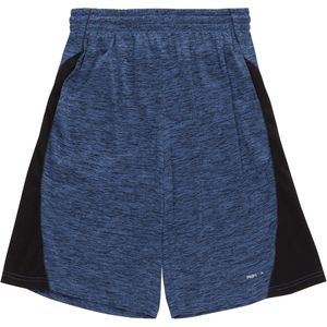 RPX Poly Spacedye Knit with Side Mesh Inserts Drawstring Waist Short - Men's