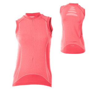 SheBeest Strada Cycling Jersey Half Zip Sleeveless Womens