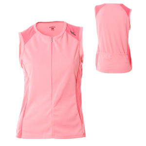 SheBeest Bellissima Cycling Jersey Half Zip Sleeveless Womens