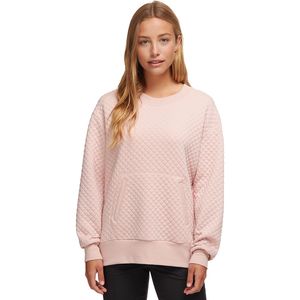 Stoic Diamond Quilted Knit Pullover - Women's