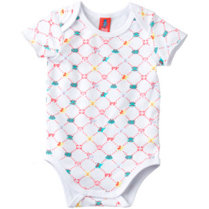 Small Paul Monogram Icons Bodysuit - Infant