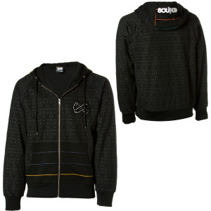 Sound Sound Stripe Full Zip Hooded Sweatshirt Mens