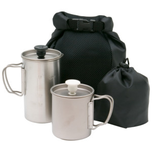 Snow Peak Titanium Cafe Latte Set