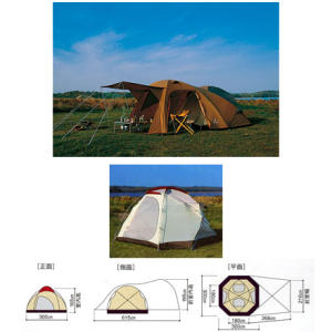 Snow Peak Landbreeze 6LX 6-Person 3-Season Tent - 2007