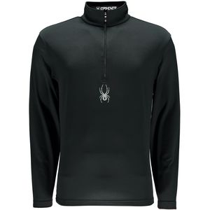 Spyder Silver Dip Dry W.E.B. Zip-Neck Top- Men's