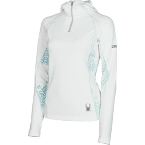 Spyder Voltage Hooded Dry W E B  Heavyweight Pullover - Womens