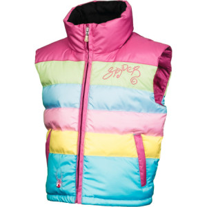 Spyder Bitsy Duffy Puff Vest - Toddler Girls'