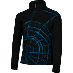 Spyder Mini All Web Cotton T-Neck Top - Little Boys'