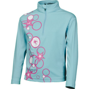 Spyder Bitsy Bubbles Dry W.E.B. T-Neck Top - Toddler Girls'
