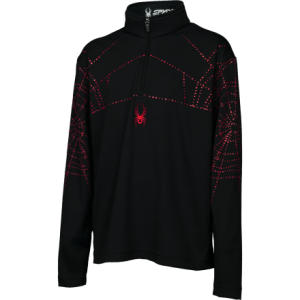 Spyder Web Dot Dry W.E.B. T-Neck Top - Boys'