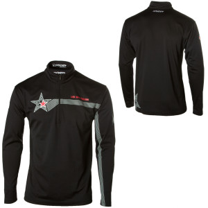 Spyder National Teams USSA Dry W.E.B Turtle Neck - Long-Sleeve - Men's