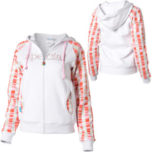 Special Blend Peek A Boo Full-Zip Hooded Sweatshirt - Women's