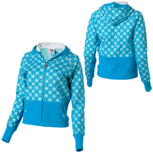 Special Blend Criss Cross Full-Zip Hooded Sweatshirt - Women's