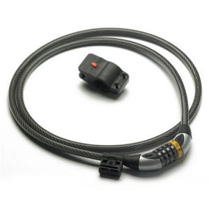 Serfas Non Coiled Combo Lock - 6ftx12mm