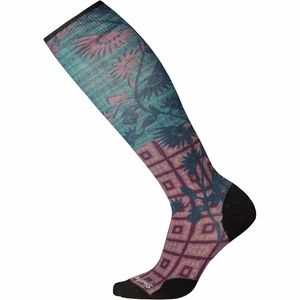 Smartwool Compression Cruise Director Print Over The Calf Sock
