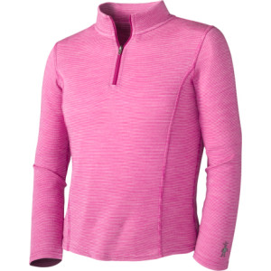 SmartWool Midweight Zip Top - Long-Sleeve - Girls'