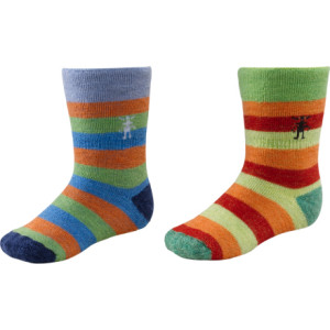 SmartWool Banner Stripe Sock - Toddler/Infants' - 2 pair