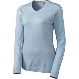 SmartWool NTS Lightweight V-Neck Long Underwear Top - Women's