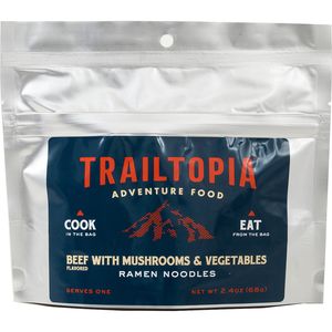 Trailtopia Gluten-Free Ramen Noodles - Beef
