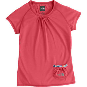 The North Face Vaporwick Pocket T-Shirt - Short-Sleeve - Girls'