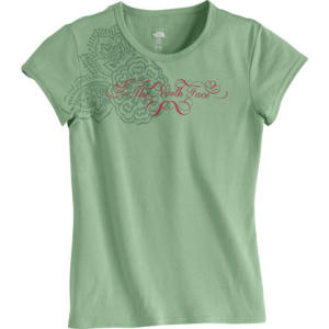 The North Face Flower Logo T-Shirt - Short-Sleeve - Girls'