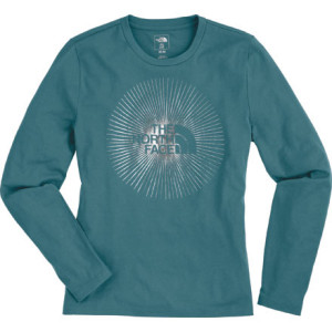 The North Face Metallic Burst Long-Sleeve T-Shirt - Girls' - 2007