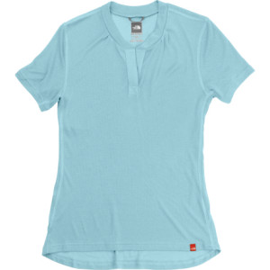 The North Face FeatherLight Geraldine Split Neck T-Shirt - Short-Sleeve - Women's