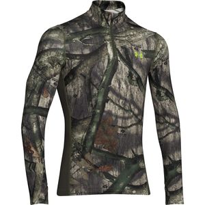 Under Armour ColdGear Infrared Scent Control Tevo Zip-Neck Top - Men's