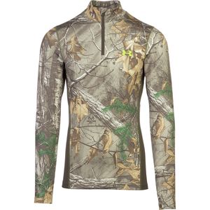 Under Armour ColdGear Infrared Scent Control Tevo Zip-Neck Top - Men's